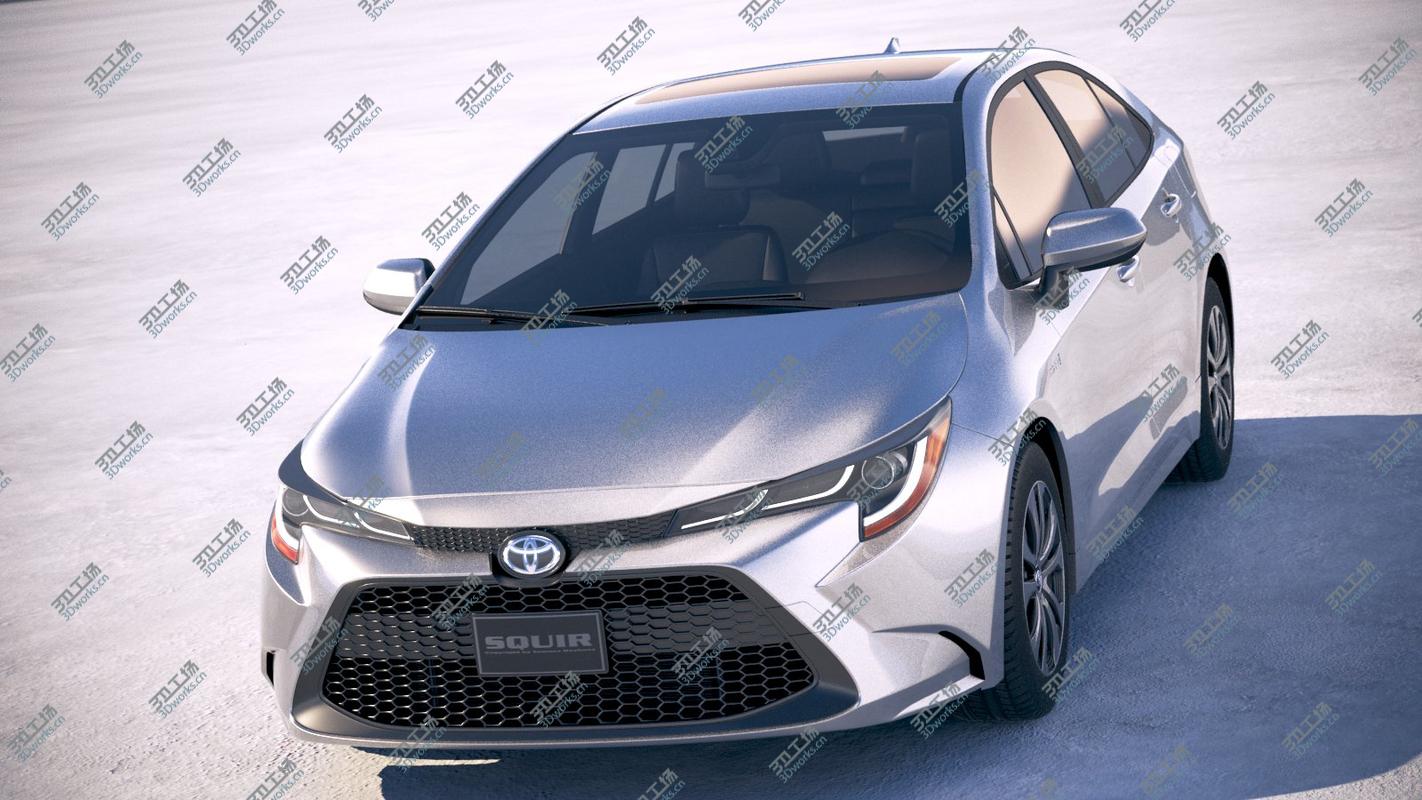 images/goods_img/202105073/Toyota Corolla sedan hybrid US 2020 3D/3.jpg